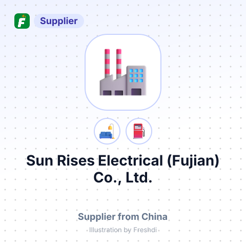 Sun Rises Electrical (Fujian) Co., Ltd. – summary card, no photo uploaded yet