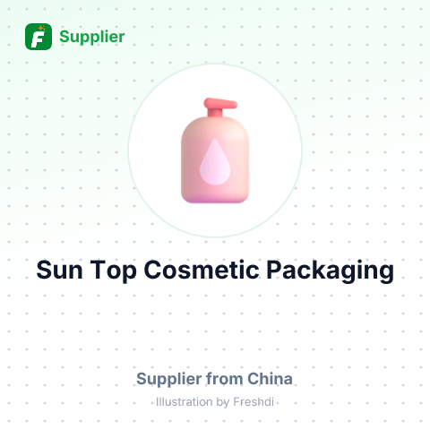 Sun Top Cosmetic Packaging – summary card, no photo uploaded yet