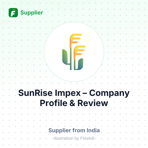 SunRise Impex – summary card, no photo uploaded yet