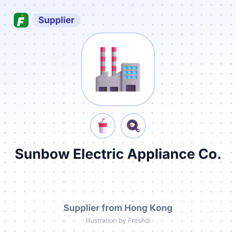 Sunbow Electric Appliance Co. – summary card, no photo uploaded yet