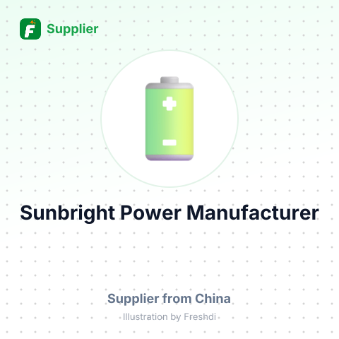Sunbright Power Manufacturer – summary card, no photo uploaded yet