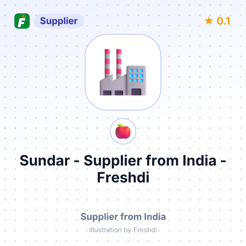Sundar  – summary card, no photo uploaded yet