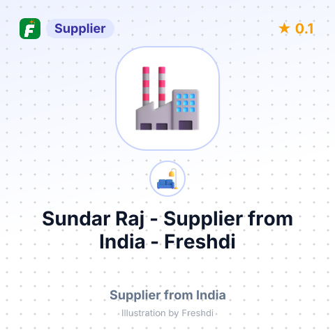 Sundar Raj  – summary card, no photo uploaded yet