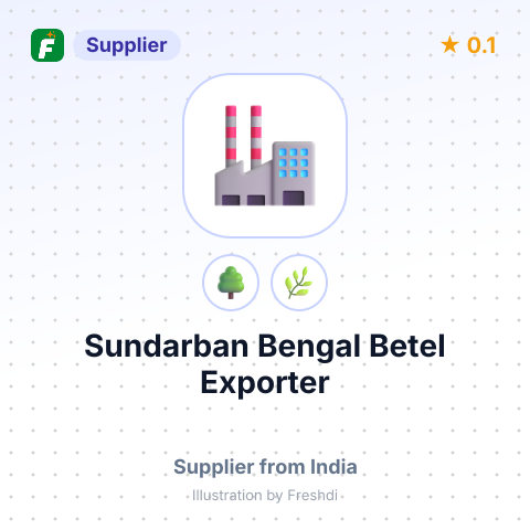 Sundarban Bengal Betel Exporter  – summary card, no photo uploaded yet
