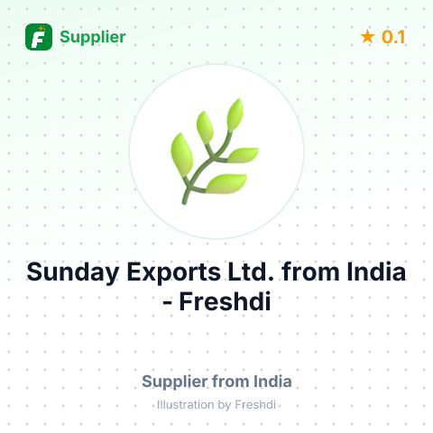 Sunday Exports Ltd.  – summary card, no photo uploaded yet