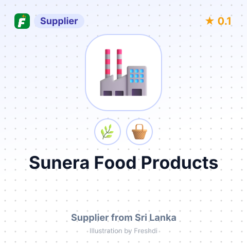 Sunera Food Products  – summary card, no photo uploaded yet