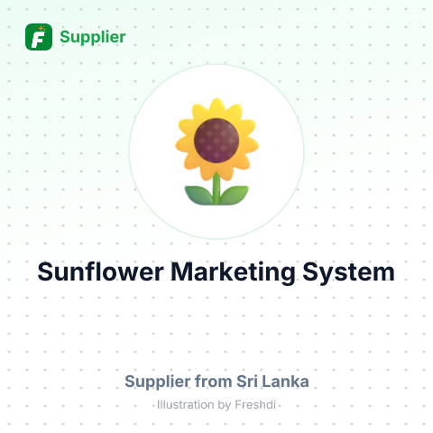 Sunflower Marketing System – summary card, no photo uploaded yet