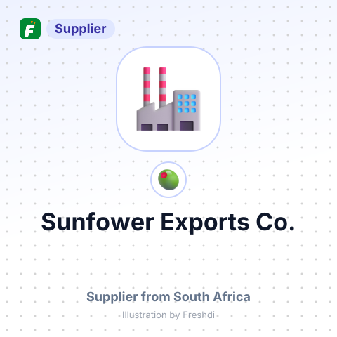 Sunfower Exports Co. – summary card, no photo uploaded yet