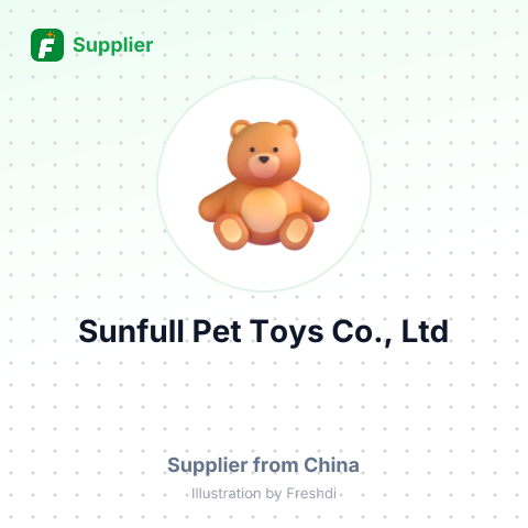 Sunfull Pet Toys Co., Ltd – summary card, no photo uploaded yet