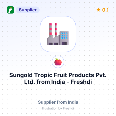 Sungold Tropic Fruit Products Pvt. Ltd.  – summary card, no photo uploaded yet