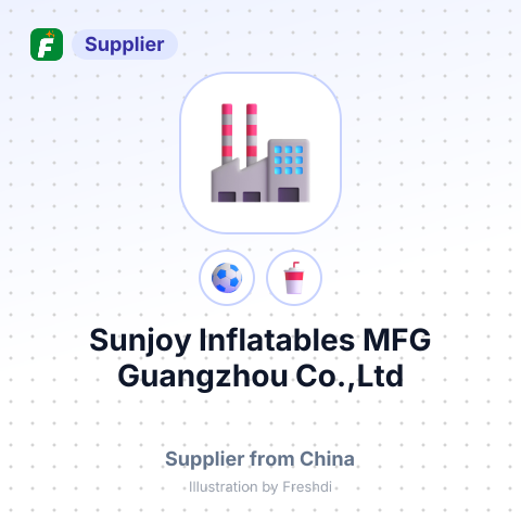 Sunjoy Inflatables MFG Guangzhou Co.,Ltd – summary card, no photo uploaded yet