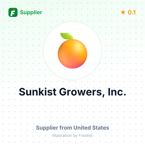 Sunkist Growers, Inc. – summary card, no photo uploaded yet