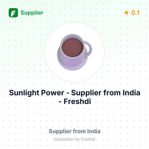 Sunlight Power  – summary card, no photo uploaded yet