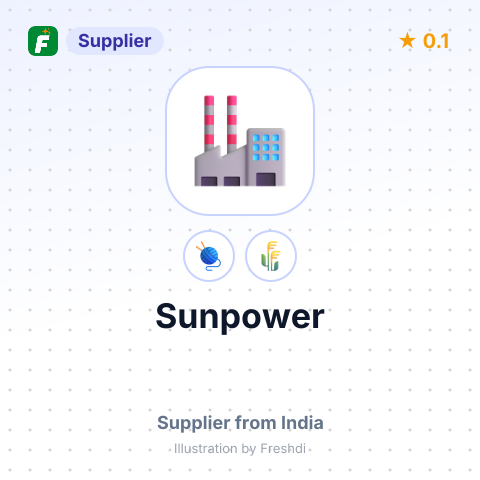 Sunpower  – summary card, no photo uploaded yet