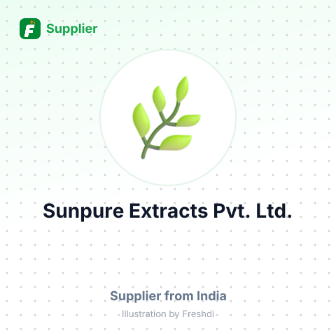 Sunpure Extracts Pvt. Ltd. – summary card, no photo uploaded yet