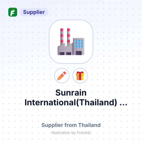 Sunrain International(Thailand) Co.,Ltd. – summary card, no photo uploaded yet