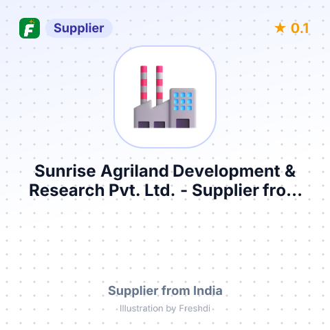 Sunrise Agriland Development & Research Pvt. Ltd.  – summary card, no photo uploaded yet