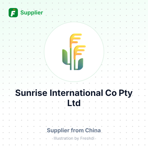 Sunrise International Co Pty Ltd – summary card, no photo uploaded yet