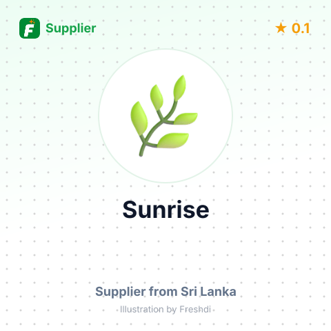 Sunrise  – summary card, no photo uploaded yet
