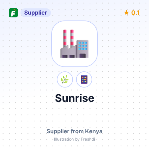 Sunrise  – summary card, no photo uploaded yet