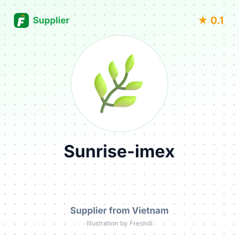 Sunrise-imex  – summary card, no photo uploaded yet