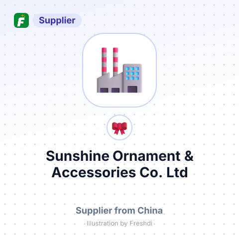 Sunshine Ornament & Accessories Co. Ltd – summary card, no photo uploaded yet