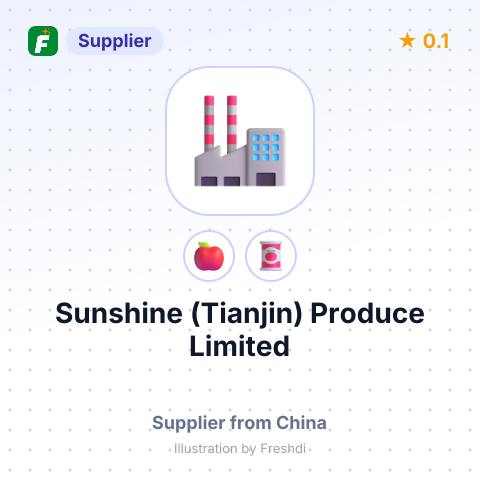 Sunshine (Tianjin) Produce Limited – summary card, no photo uploaded yet