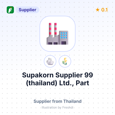 Supakorn Supplier 99 (thailand) Ltd., Part  – summary card, no photo uploaded yet