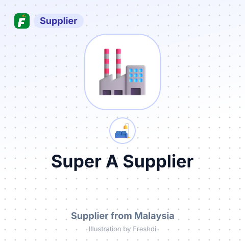 Super A Supplier – summary card, no photo uploaded yet