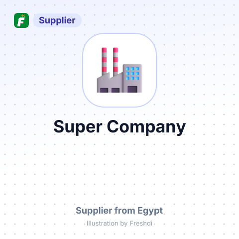 Super Company – summary card, no photo uploaded yet