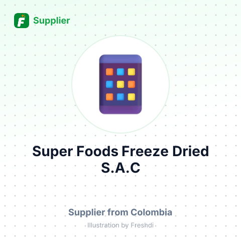 Super Foods Freeze Dried S.A.C – summary card, no photo uploaded yet