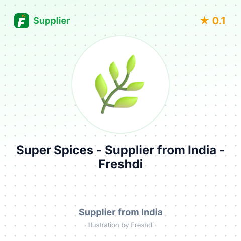 Super Spices  – summary card, no photo uploaded yet