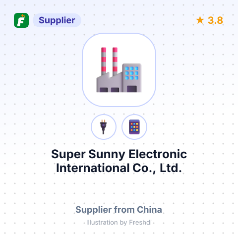 Super Sunny Electronic International Co., Ltd. – summary card, no photo uploaded yet