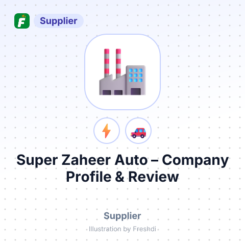 Super Zaheer Auto – summary card, no photo uploaded yet