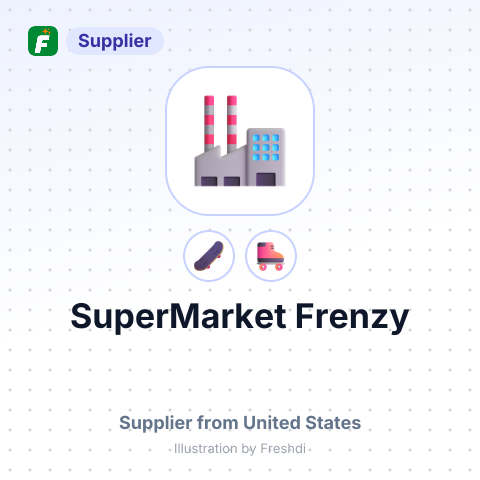 SuperMarket Frenzy – summary card, no photo uploaded yet