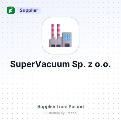 SuperVacuum Sp. z o.o. – summary card, no photo uploaded yet