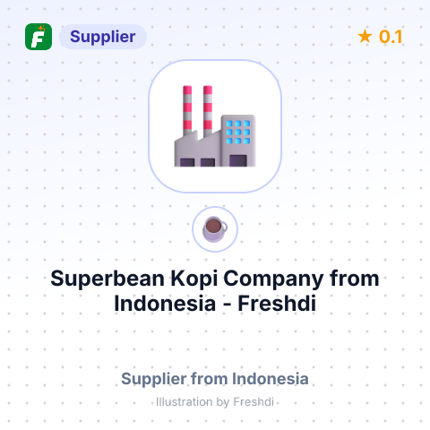 Superbean Kopi Company  – summary card, no photo uploaded yet