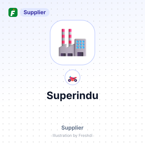 Superindu – summary card, no photo uploaded yet