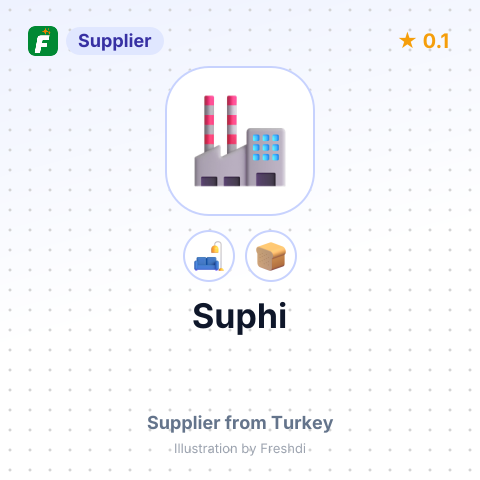 Suphi  – summary card, no photo uploaded yet