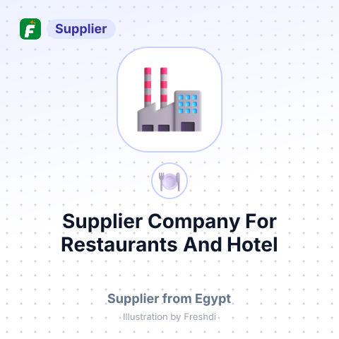 Supplier Company For Restaurants And Hotel – summary card, no photo uploaded yet