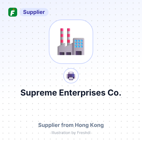 Supreme Enterprises Co. – summary card, no photo uploaded yet