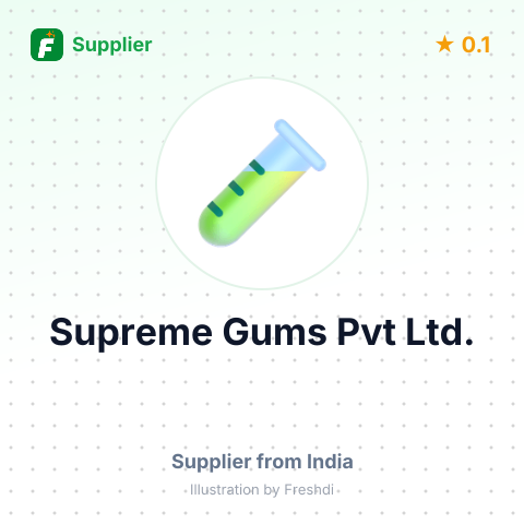 Supreme Gums Pvt Ltd.  – summary card, no photo uploaded yet