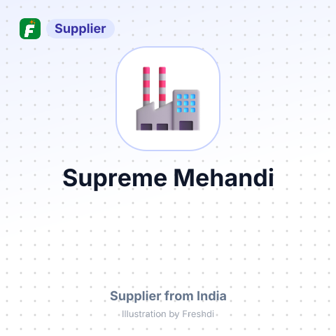 Supreme Mehandi – summary card, no photo uploaded yet