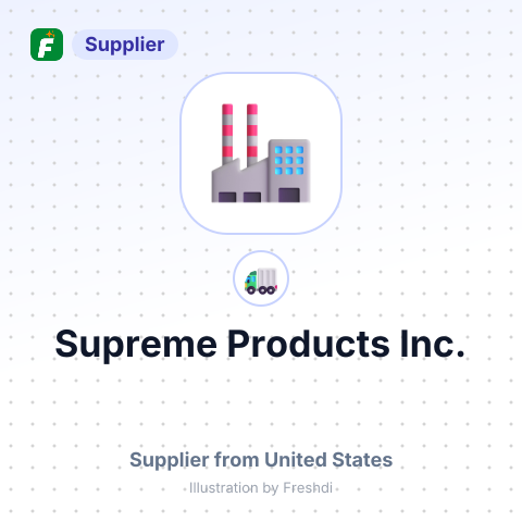 Supreme Products Inc. – summary card, no photo uploaded yet