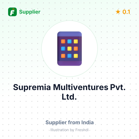 Supremia Multiventures Pvt. Ltd.  – summary card, no photo uploaded yet