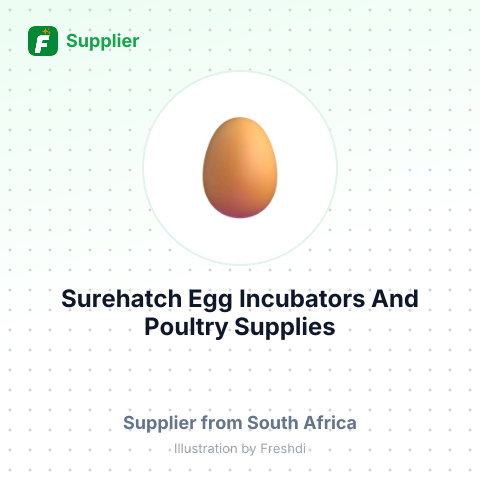 Surehatch Egg Incubators And Poultry Supplies – summary card, no photo uploaded yet