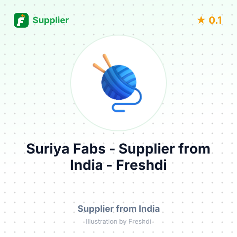 Suriya Fabs  – summary card, no photo uploaded yet