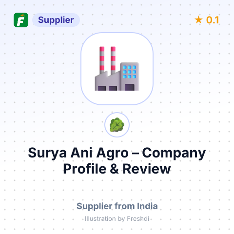 Surya Ani Agro – summary card, no photo uploaded yet
