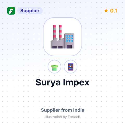 Surya Impex  – summary card, no photo uploaded yet