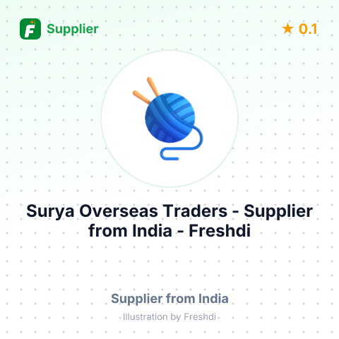 Surya Overseas Traders  – summary card, no photo uploaded yet